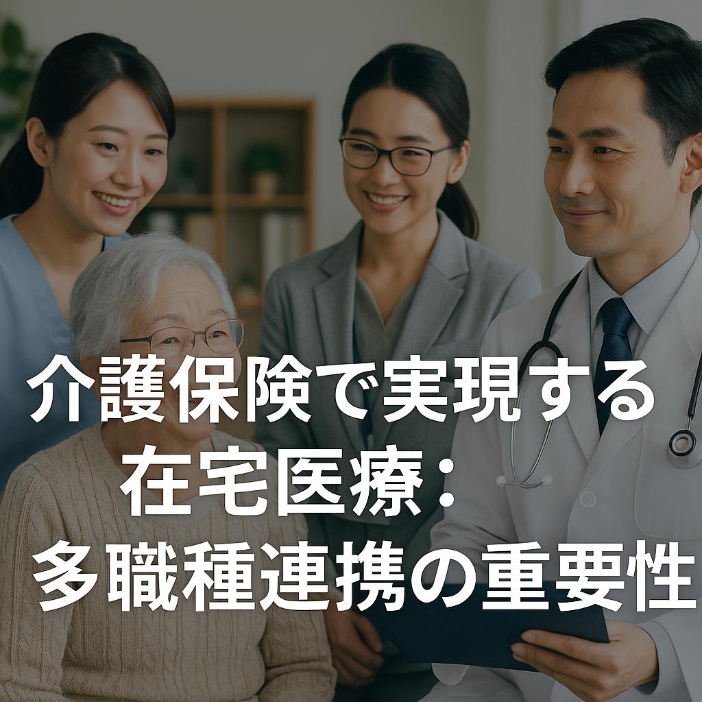 介護保険で実現する在宅医療：多職種連携の重要性